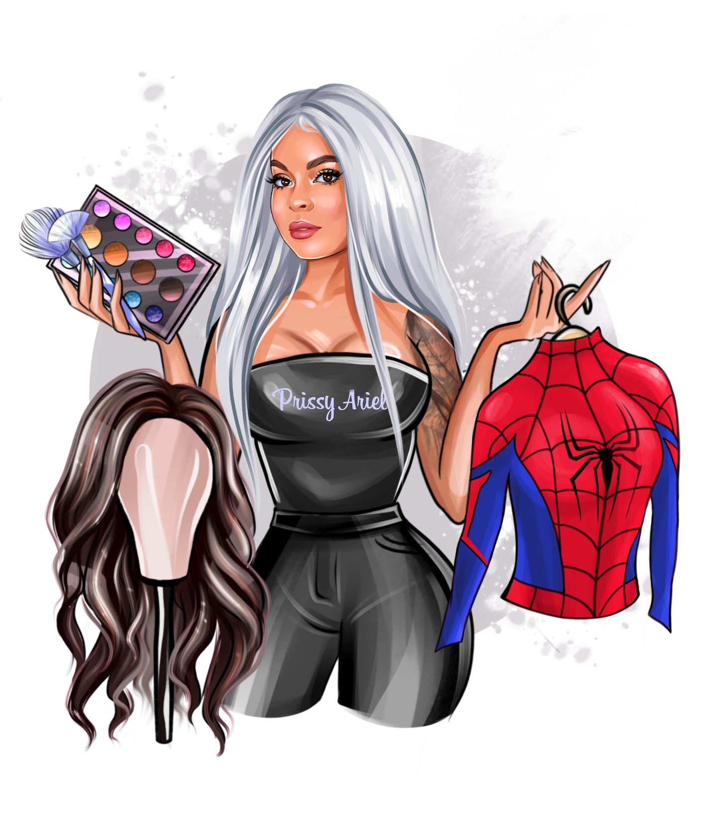 Cosplay Fresheners - Prissy Logo