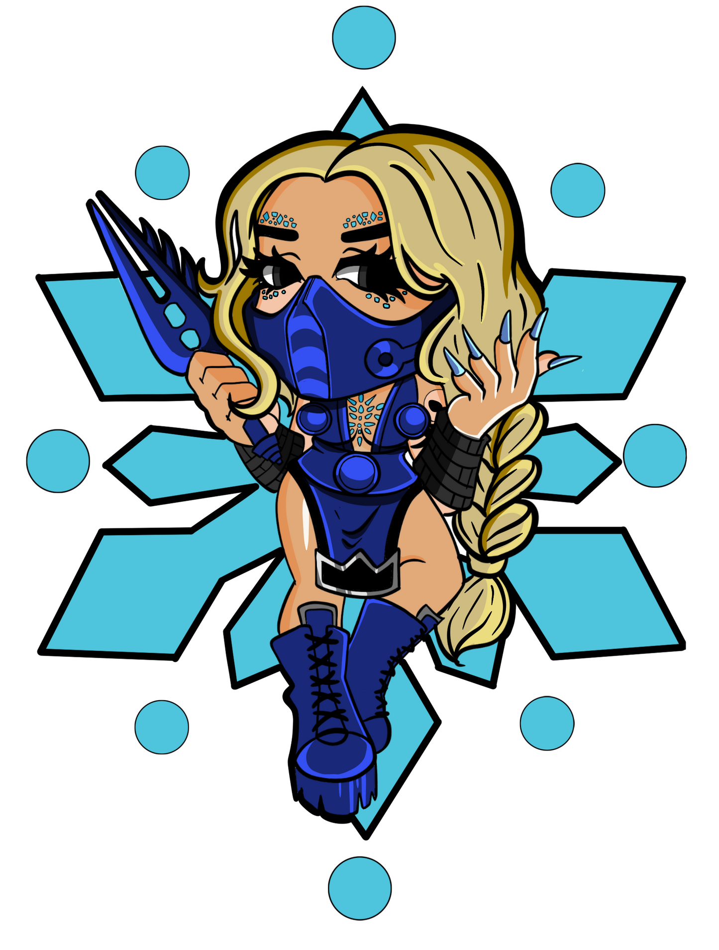 Sub-Zero Elsa Sticker