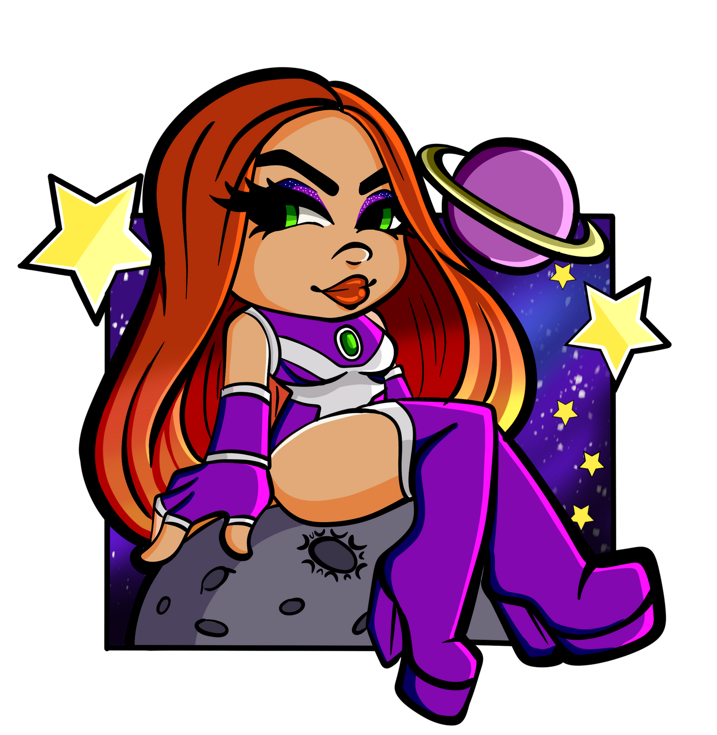 Starfire Sticker