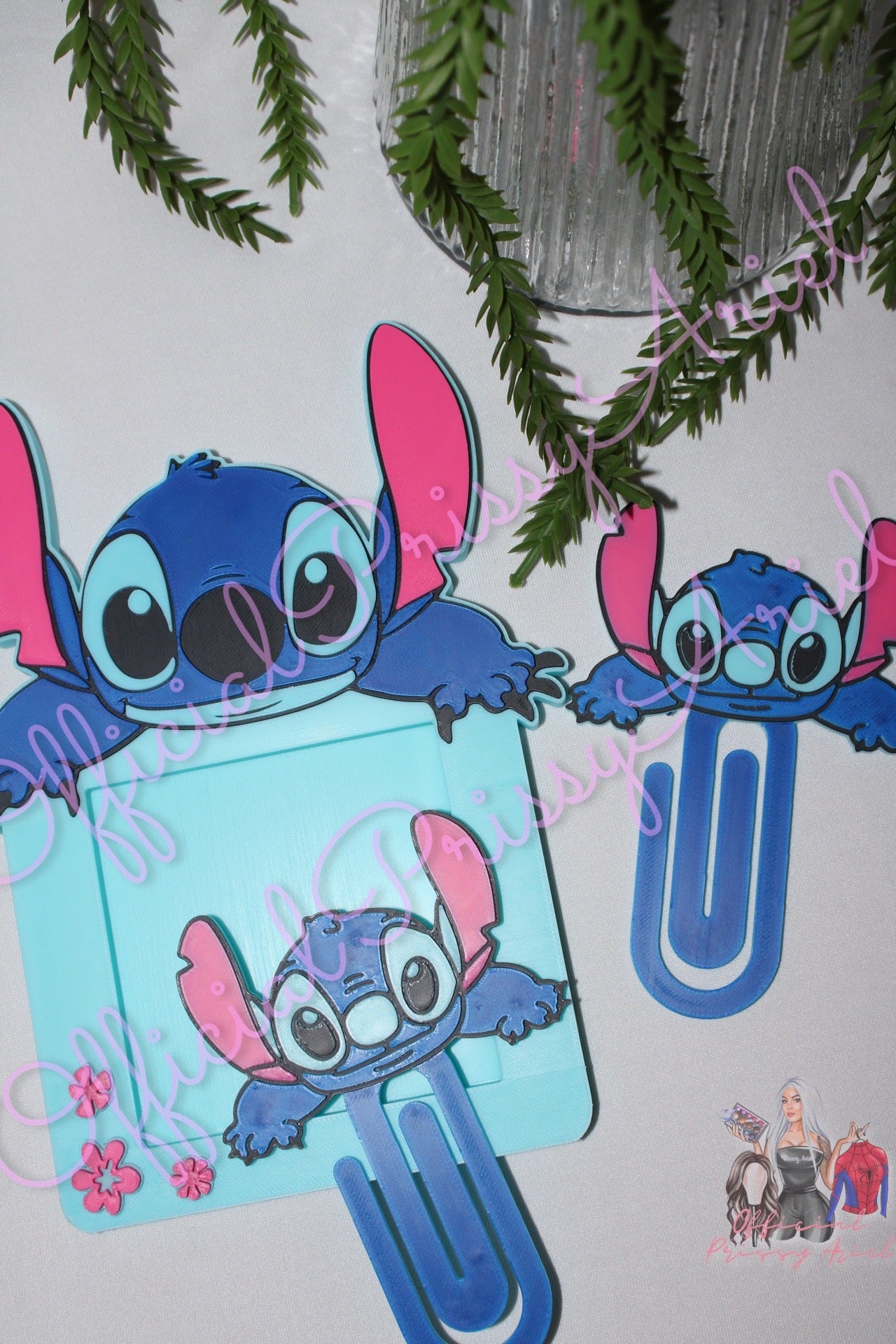 Blue Alien Stationery