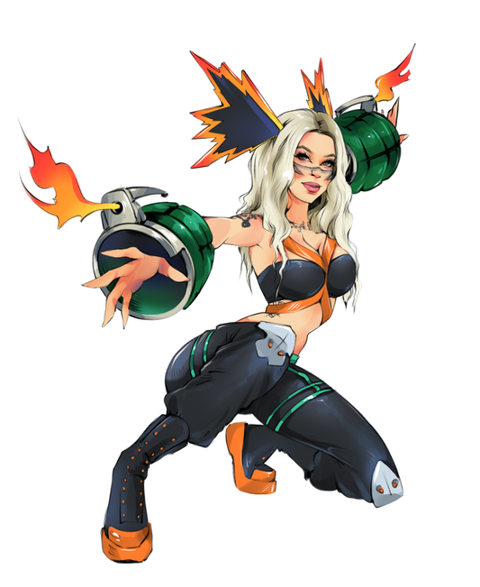 Bakugo Sticker